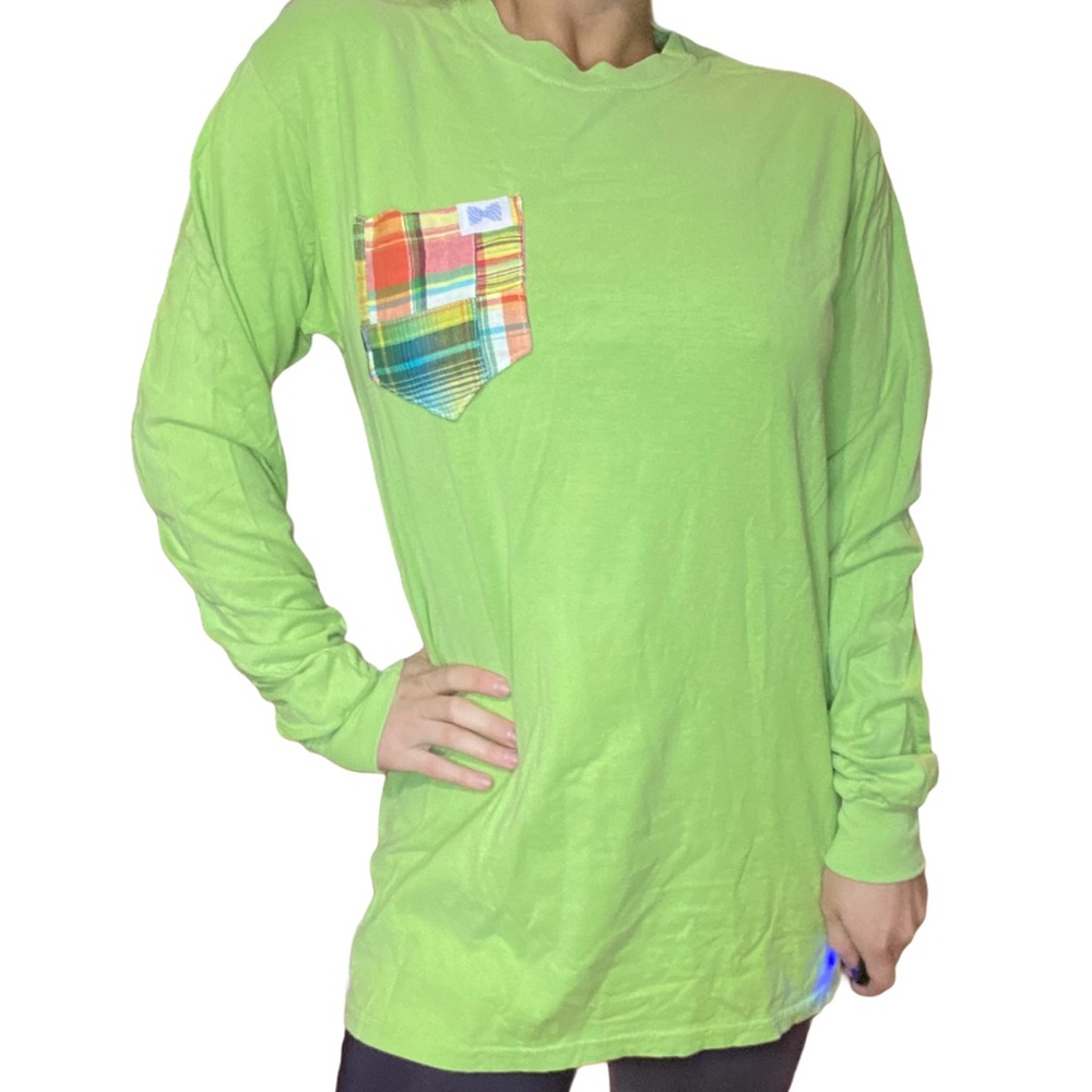 Fraternity Collection Long Sleeve Pocket Tee NWOT